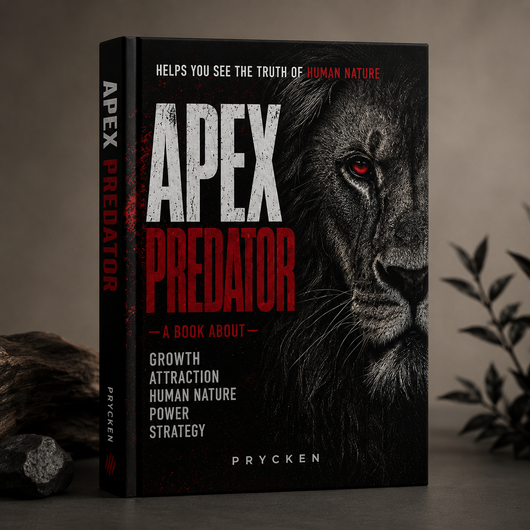 APEX PREDATOR: Master Human Nature, Power, Attraction & Strategic Thinking for Men | Daily Personal Growth Guide