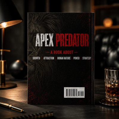 APEX PREDATOR: Master Human Nature, Power, Attraction & Strategic Thinking for Men | Daily Personal Growth Guide