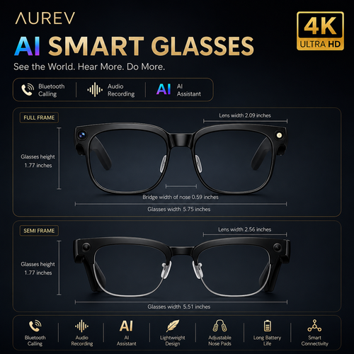 Aurev® AI Smart Glasses