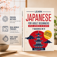 Learn Japanese in 30 Days™ – Complete Beginner Course (7 Books in 1) - Book Only