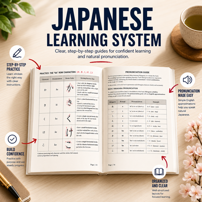 Learn Japanese in 30 Days™ – Complete Beginner Course (7 Books in 1) - Book Only