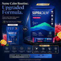 SUPRACALM™ Adaptogenic Drink Mix – Raspberry Lemonade | Stress & Sleep Support Sachets