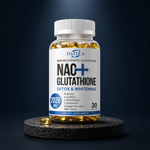 NAC+ Glutathione Premium Detox Formula | Cellular Antioxidant, Liver Support & Skin Glow Supplement