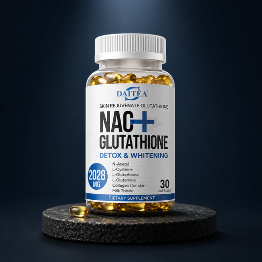 NAC+ Glutathione Premium Detox Formula | Cellular Antioxidant, Liver Support & Skin Glow Supplement