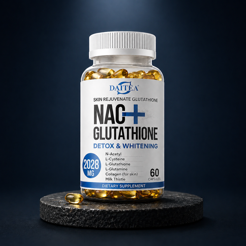 NAC+ Glutathione Premium Detox Formula | Cellular Antioxidant, Liver Support & Skin Glow Supplement