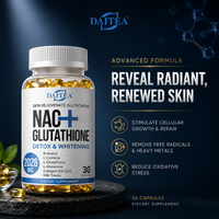 NAC+ Glutathione Capsules Antioxidant, Kidney and Liver Cleansing, Detoxification & Repair, Skin Whitening Cell Growth, Immunity